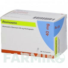 АТОМОКСЕТИН (ATOMOXETIN) 40 мг капсулы 56 шт - Атомоксетин GLENMARK