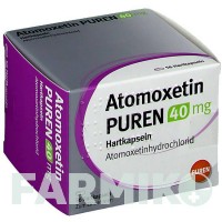 АТОМОКСЕТИН (ATOMOXETIN) 40 мг капсули 56 шт - Атомоксетин PUREN PHARMA