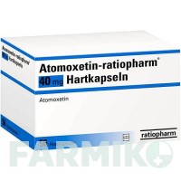 АТОМОКСЕТИН (ATOMOXETIN) 40 мг капсулы 56 шт - Атомоксетин RATIOPHARM