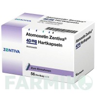 АТОМОКСЕТИН (ATOMOXETIN) 40 мг капсули 56 шт - Атомоксетин ZENTIVA