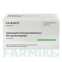 АТОМОКСЕТИН (ATOMOXETIN) 60 мг капсулы 56 шт - Атомоксетин FAIRMED HEALTHCARE