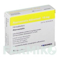 АТОРВАСТАТИН (ATORVASTATIN) 10 мг таблетки 28 шт - Аторвастатин MEDICAL VALLEY INVEST