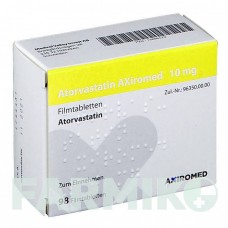 АТОРВАСТАТИН (ATORVASTATIN) 10 мг таблетки 98 шт - Аторвастатин MEDICAL VALLEY INVEST