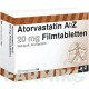 АТОРВАСТАТИН (ATORVASTATIN) 20 мг таблетки 50 шт - Аторвастатин ABZ PHARMA