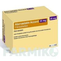 АТОРВАСТАТИН (ATORVASTATIN) 20 мг таблетки 30 шт - Аторвастатин ACCORD HEALTHCARE