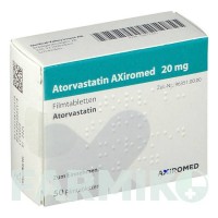 АТОРВАСТАТИН (ATORVASTATIN) 20 мг таблетки 50 шт - Аторвастатин MEDICAL VALLEY INVEST