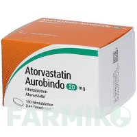 АТОРВАСТАТИН (ATORVASTATIN) 20 мг таблетки 30 шт - Аторвастатин PUREN PHARMA