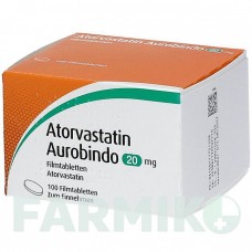 АТОРВАСТАТИН (ATORVASTATIN) 20 мг таблетки 30 шт - Аторвастатин PUREN PHARMA