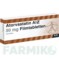 АТОРВАСТАТИН (ATORVASTATIN) 30 мг таблетки 100 шт - Аторвастатин ABZ PHARMA