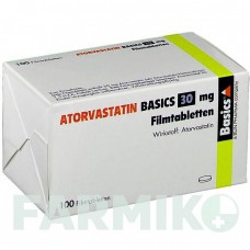 АТОРВАСТАТИН (ATORVASTATIN) 30 мг таблетки 100 шт - Аторвастатин BASICS