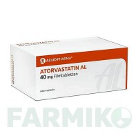 АТОРВАСТАТИН (ATORVASTATIN) 40 мг таблетки 50 шт - Аторвастатин ALIUD PHARMA
