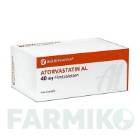 АТОРВАСТАТИН (ATORVASTATIN) 40 мг таблетки 100 шт - Аторвастатин ALIUD PHARMA