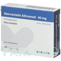 АТОРВАСТАТИН (ATORVASTATIN) 40 мг таблетки 28 шт - Аторвастатин MEDICAL VALLEY INVEST