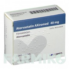 АТОРВАСТАТИН (ATORVASTATIN) 40 мг таблетки 98 шт - Аторвастатин MEDICAL VALLEY INVEST