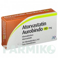 АТОРВАСТАТИН (ATORVASTATIN) 40 мг таблетки 30 шт - Аторвастатин PUREN PHARMA