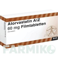 АТОРВАСТАТИН (ATORVASTATIN) 60 мг таблетки 50 шт - Аторвастатин ABZ PHARMA