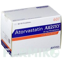 АТОРВАСТАТИН (ATORVASTATIN) 60 мг таблетки 100 шт - Аторвастатин ARISTO PHARMA