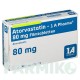 АТОРВАСТАТИН (ATORVASTATIN) 80 мг таблетки 30 шт - Аторвастатин 1 A PHARMA
