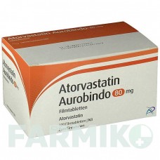 АТОРВАСТАТИН (ATORVASTATIN) 80 мг таблетки 100 шт - Аторвастатин PUREN PHARMA