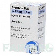 АТОЗИБАН (ATOSIBAN) 6,75 мг/0,9 мл розчин 1 шт - Атозибан SUN PHARMACEUTICALS