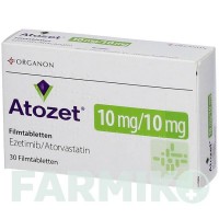 АТОЗЕТ (ATOZET) 10 мг/10 мг таблетки 30 шт - Аторвастатин, Эзетимиб ABACUS MEDICINE