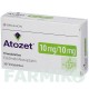 АТОЗЕТ (ATOZET) 10 мг/10 мг таблетки 30 шт - Аторвастатин, Эзетимиб ABACUS MEDICINE