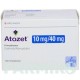 АТОЗЕТ (ATOZET) 10 мг/40 мг таблетки 100 шт - Аторвастатин, Эзетимиб ABACUS MEDICINE
