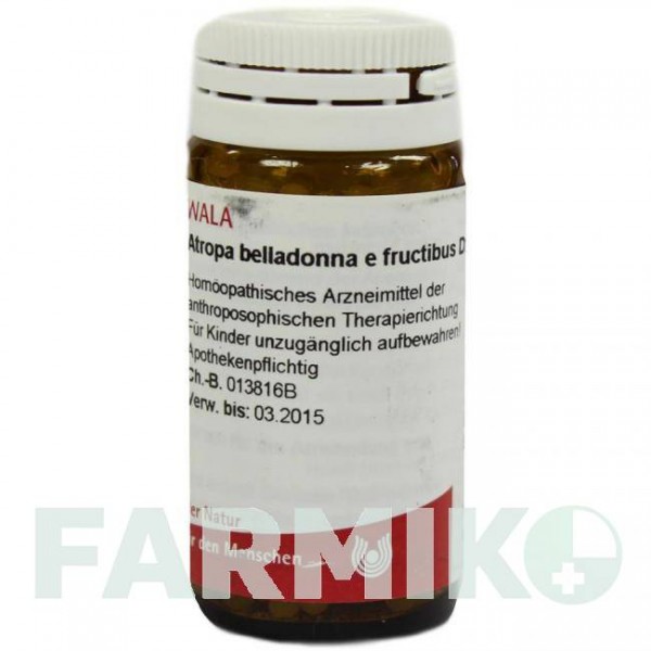 АТРОПА (ATROPA) D 20 глобули 20 г - Гомеопатия WALA HEILMITTEL