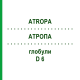 АТРОПА (ATROPA) D 6 глобули 10 г - Гомеопатія SPAGYRA