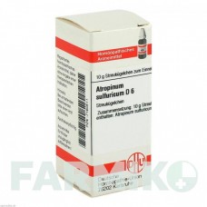 АТРОПИНУМ СУЛЬФУРИКУМ (ATROPINUM SULFURICUM) D 6 глобули 10 г - Гомеопатия DHU