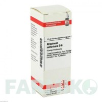 АТРОПИНУМ СУЛЬФУРИКУМ (ATROPINUM SULFURICUM) D 6 раствор 20 мл - Гомеопатия DHU