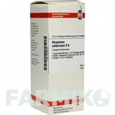 АТРОПИНУМ СУЛЬФУРИКУМ (ATROPINUM SULFURICUM) D 6 раствор 50 мл - Гомеопатия DHU
