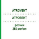 АТРОВЕНТ (ATROVENT) 250 мкг/мл раствор 5x20 мл - Ипратропия бромид KOHLPHARMA