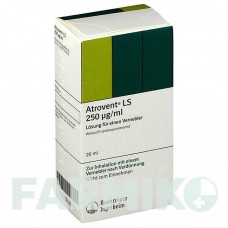 АТРОВЕНТ (ATROVENT) розчин 20 мл - Іпратропію бромід BOEHRINGER INGELHEIM
