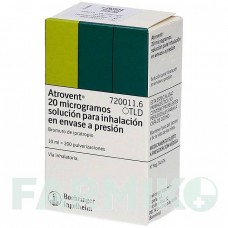 АТРОВЕНТ (ATROVENT) аэрозоль 3x10 мл - Ипратропия бромид FD PHARMA