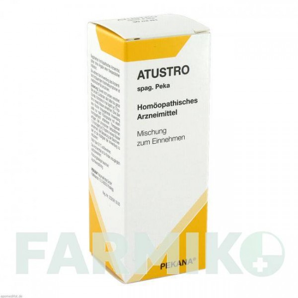 АТУСТРО (ATUSTRO) краплі 30 мл - Гомеопатія PEKANA NATURHEILMITTEL