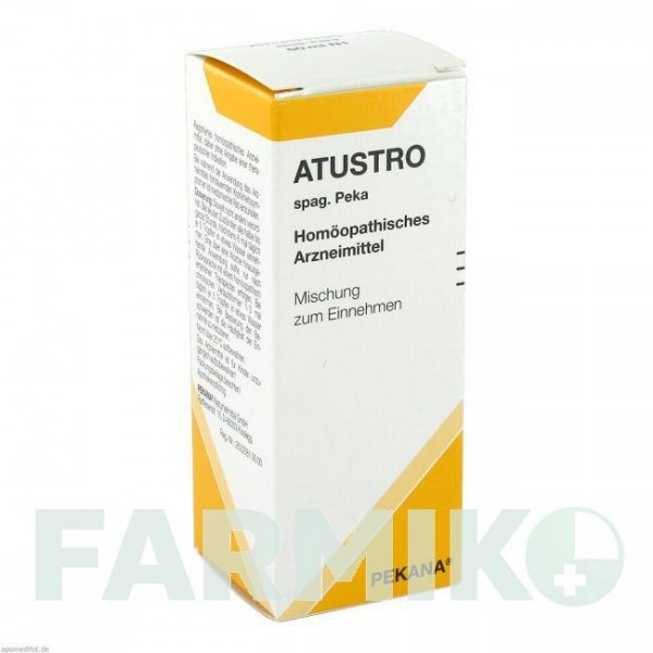 АТУСТРО (ATUSTRO) краплі 50 мл - Гомеопатія PEKANA NATURHEILMITTEL