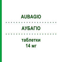 АУБАГІО (AUBAGIO) 14 мг таблетки 28 шт - Терифлуномід EURIMPHARM