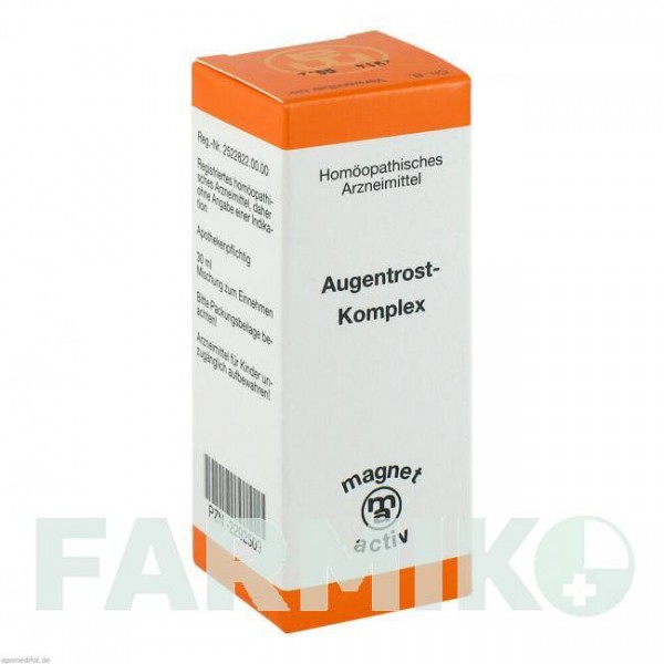 АУГЕНТРОСТ КОМПЛЕКС (AUGENTROST KOMPLEX) капли 30 мл - Гомеопатия INFIRMARIUS
