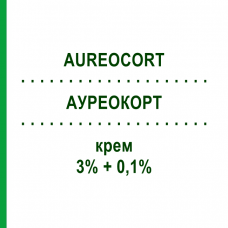 АУРЕОКОРТ (AUREOCORT) 3% + 0,1% крем 30 г - Триамцинолон, Антибиотик TEOFARMA