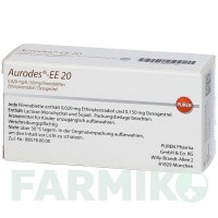 АУРОДЕС (AURODES) 0,020 мг/0,150 мг таблетки 6x21 шт - Дезогестрел, Етинілестрадіол PUREN PHARMA
