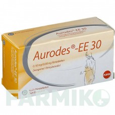 АУРОДЕС (AURODES) 0,150 мг/0,030 мг таблетки 1x21 шт - Дезогестрел, Етинілестрадіол PUREN PHARMA
