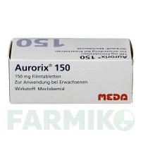 АУРОРИКС (AURORIX) 150 таблетки 50 шт - Моклобемид MEDA PHARMA