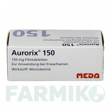 АУРОРИКС (AURORIX) 150 таблетки 50 шт - Моклобемид MEDA PHARMA