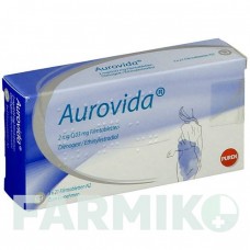 АУРОВИДА (AUROVIDA) 2 мг/0,03 мг таблетки 3x21 шт - Дієногест, Етинілестрадіол PUREN PHARMA
