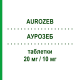 АУРОЗЕБ (AUROZEB) 20 мг/10 мг таблетки 30 шт - Розувастатин, Эзетимиб AURORA