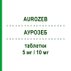АУРОЗЕБ (AUROZEB) 5 мг/10 мг таблетки 30 шт - Розувастатин, Эзетимиб AURORA