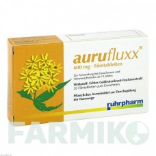 АУРУФЛЮКС (AURUFLUXX) таблетки 20 шт - Золотарника трава RUHRPHARM