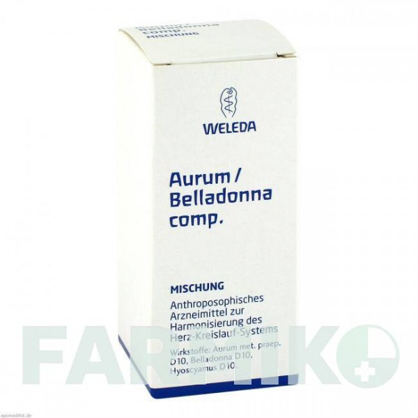 АУРУМ БЕЛЛАДОННА (AURUM BELLADONNA) смесь 50 мл - Гомеопатия WELEDA