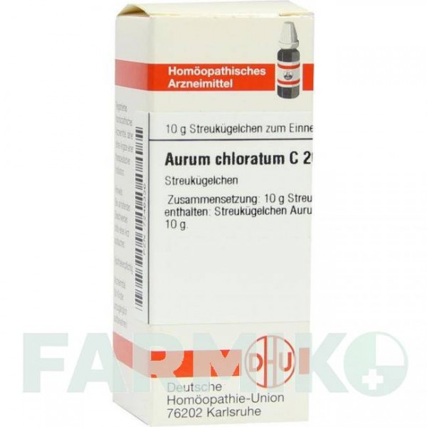 АУРУМ ХЛОРАТУМ (AURUM CHLORATUM) C 200 глобули 10 г - Гомеопатия DHU